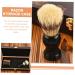 Frcolor Men s Travel Razor Set - Classic Synthetic Leather Case & Brush | Beard Grooming Essentials - Buy Online on GoSupps.com