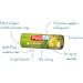 Eco-Friendly Pely Pull Tape Garbage Bags - Lemon Scented Climate-Neutral (4 x 10 Pack) - 60L Residual Waste Disposal - Yellow - Buy Online on GoSupps.com