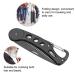 JinZeFa Stainless Steel Folding Beard Comb - Portable Anti Static Comb for Men's Mustache Styling - Buy Online on GoSupps.com