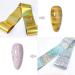 Xptieeck 10 Rolls Nail Foils Polish Stickers Metal Color Starry Paper Transfer Foil Wraps Adhesive Decals Nail Art Decorations - Buy Online on GoSupps.com