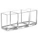 HBlife Clear Acrylic Makeup Brush Holder Organizer - 3 Slot Cosmetic Brushes Storage and Eyeliners Display Case for Vanity - Buy Online on GoSupps.com