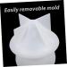 KALLORY 2pcs Mushroom Silicone Mold Resin Crafts Candy Containers Crafts Making Mold Diy Mold With Cover Jar Whitex2pcs 10x10.cmx2pcs - Buy Online on GoSupps.com