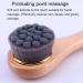 Manual Facial Cleansing Brush-Bamboo Charcoal Fiber Bristles and Wooden Handle-Skin Cleanser & Scrubber for Applying Face Mask Acne Washing Daily Deep Pore Cleaning - Buy Online on GoSupps.com