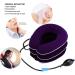Purple Inflatable Cervical Neck Traction Device for Neck Pain Relief - Buy Online on GoSupps.com