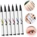 DOITOOL Makeup 6pcs Eyeliner Pencil White Eye Liner Pencils Eye Liner Cosmetic Liquid Eyeliner Make up Template - Buy Online on GoSupps.com