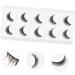 Beavorty 10 Pairs short false eyelashes fake cosmetic eyelashes Fake Eyelash thick cross eyelashes artificial eyelashes Makeup lash lashes Stage Eyelash 6d extend slim artificial fiber - Buy Online on GoSupps.com