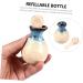 POPETPOP 1 Set aromatherapy bottle Salon bottle dispenser Porcelain Essential Oil Diffuser vintage makeup spa decor Essential Oil Bottle with Stopper white ceramics lotion dispensing bottle - Buy Online on GoSupps.com