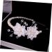 PLAFOPE Pearl Flower Headband Wedding Decor Pearl Headband Decorative Flower Headband Flower Head Band Wedding Hair Accessory Headband Ornament Head Band for Bride Exquisite Hair Band - Buy Online on GoSupps.com