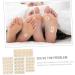 4sheets Latex Corn Stickers Pad Gel Corn Stickers Functional Feet Sticker Toe Corn Remover Foam Stickers Silicone Gel Toe Separator Cushions Toe Protector Foot Latex Sponge - Buy Online on GoSupps.com