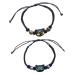 Kuaiyiju pearl bracelet stackable cat fob hand chain cartoon-animal ripe jewelry trendy Chinese accessory 2 pieces