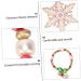 ABOOFAN 3 Pcs Christmas Bracelet Snowflake Candy Beaded Bracelet Christmas Stocking Stuffers Charms Party Wrist Charms Charm Bracelets Fashion Beaded Bracelet Alloy Beads Jewelry - Buy Online on GoSupps.com