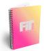 Fitness Journal Workout Log Book: Workout Planner for Women & Men - Gym Tracker Notebook for Weight Exercise Training (Pink)