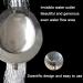 Wall-Mounted Commercial Flushing urinals Men's Public Toilet Stainless Steel urinals Household Bathroom Urinal Funnel Toilet Used in Bars Hotels Schools Small Drainag - Buy Online on GoSupps.com