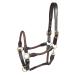 PFIFF leather halter 'Lina' adjustable on both sides brown full full brown