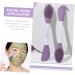 Ipetboom Silicone Cleansing Brush Wash Brush Silicone Applicator Cleanser Brush Clay Applicator Scrubbers Applier Dual Sided Applicator Plastic The Detergent - Buy Online on GoSupps.com