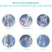 Multifunctional Magnetic Massage Roller - Acupressure Massager for Back & Shoulder Muscle Relief | Shop Internationally - Buy Online on GoSupps.com