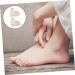 Silicone Heel Cover Non-Slip Sleeves for Kids - Heel Pain Relief & Cushioning Pads | Beige 9.5x10cm - Buy Online on GoSupps.com