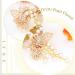 IYOU Bridal Wedding Hair Clip Gold Flower Barrette Hair Piece Pearl Bridal Hair Comb Prom Bride Bridesmaid Hair Accessories for Women - Buy Online on GoSupps.com