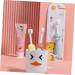 Foytoki 3-Piece Children's Toothbrush Set | Ergonomic Soft Bristles Beautiful Design | Perfect for Kids' Oral Care - Buy Now! - Buy Online on GoSupps.com