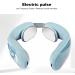 Buy Electric Neck Massage Device | Heat & Pulse Adjustable Massager for Lymphatic Drainage | Portable for Men & Women - Shop Internationally - Buy Online on GoSupps.com