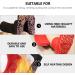 Kisangel Self-Warming Ski Socks for Men 6 Pairs Tomalin Acupressure & Tourmaline Health Socks | Elastic Cotton Comfort - Buy Online on GoSupps.com