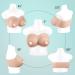 Buy Icever Silicone Breast Prostheses - Realistic Cotton-Filled E Cup Perfect for Crossdressers Cosplay & Transgender Size S-E Cup Beige - Buy Online on GoSupps.com