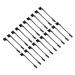 Buy Premium Makeup Brush Set with Eyelash & Eyebrow Comb - Durable ABS for Hair Coloring | International Shipping Available - Buy Online on GoSupps.com