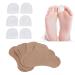 6pcs Toe Protectors Soft Gel Toe Caps 5pcs Care Patch for Calluses Blisters Irritations Toe Sleeves for Ingrown Toenails Corns Calluses Blisters