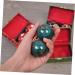 Frcolor 2-Pack Fitness Handballs & Baoding Balls for Stress Relief | Chinese Health Massage Balls | Ice Hockey Massage Balls - Buy Online on GoSupps.com