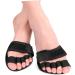 Mobestech Forefoot Pads | 5 Pairs Non-Slip Shoe Inserts for Pain Relief | Half Sole Cushions for Comfort and Support - Buy Online on GoSupps.com