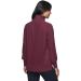 RBX Active Women's Plush Fleece Cowl Neck Sweatshirt - Small, Dark Maple - Buy Online on GoSupps.com
