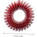 Buy Healvian 36 Stk Vibrating Spiky Finger Ring Set | Acupressure Massage Toys for Stress Relief - Buy Online on GoSupps.com