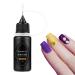 Rhinestone Glue Gel with Tip Nail Gems and Rhinestones Adhesive Sealing No Wipe Gel Glue for Nails - Firmly Quick Attached Glue Gel Clear for Resin Gems Diamonds Jewelry Gel Nail Polish/