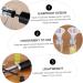 FOMIYES 6pcs Eyelash Solution Bottle Mini Containers Make up Bottle Empty Bottles Wooden Small Empty Bottle - Buy Online on GoSupps.com