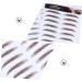 4pcs Eyebrow Stickers Waterproof Sticker Eyebrow Transfers Stickers Eyebrow Stencils Eyebrow Shape - Buy Online on GoSupps.com