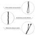 DealEachDay Black Bobby Pins 2 (5cm) 200 pcs Bulk Set with Storage Case - Wave Style Hair Accessories for Women and Girls - Buy Online on GoSupps.com