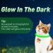 WEALLIN Luminous Repellent Cats Collars - Strong Pant-Based Formula for Slow Release & Water-Resistant - 2 Pack Adjustable Collars for Cats - Green - Buy Online on GoSupps.com
