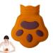 Voiakiu Small hot water bottle sweet bear tatzen-filling water-silicone heat bottle with lid |Winter hand foot warmer for menstrual cramps and browning neck and neckers