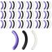 Eyeline pliers rubber 48PCs eyelash pliers replacement silicone pads refill pads made of silicone rubber refill pads for eyelash curler made of silicone eyelashcase replacement pads replacement rubber silicone rubber refill