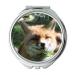 YENDOSTEEN Mirror Compact Mirror animal fox mammal pocket mirror portable mirror
