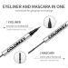 COLORKEY Dual-Ended Mascara and Eyeliner: Waterproof Liquid Eye Liners - 8HR Wear, Sweat & Smudge Resistant (01 Black) - Buy Online on GoSupps.com