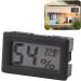 Buy Black LCD HD Digital Thermometer Hygrometer - Accurate Indoor Temperature & Humidity Meter - Buy Online on GoSupps.com