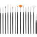 Nail Drawing Pen 15 DIY Nail Art Pen Tool Set Durable Nail Brush for Professional and Personal Use - Buy Online on GoSupps.com
