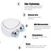 2023 New Microcurrent Face Lift Device - Skin Tightening Rejuvenation Spa for Facial Wrinkle Remover, USB Powered - White - Buy Online on GoSupps.com