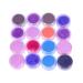 NUOBESTY Eyeshadow Pigment 16pcs Nail Polish Highlight Glitter Powder Eye Shadow Highlighter Powder Nail Powder Flash Pigment Glitter Pigment Powder Eye Shadow Glitter Powder Manual