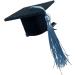 Graduation Hat Hair Clip | 3D Doctoral Hat Hair Clip Headband - Graduation Party Dress up Photo Decoration Supplies Hat Inserts Graduation Accessories for Kids Adults Blue - Buy Online on GoSupps.com