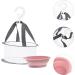DRESSOOS 1 Set Makeup Brush Cleaning Face Tool Brush Drying Hanger Drying Net Blender Sponge Hanging Drying Rack Drying Rack Clothing Collapsible Makeup Puffs Fold Silicone Cleaning Brush - Buy Online on GoSupps.com