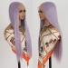 Buy Maycaur Long Straight Purple Lace Front Wigs - 22 Inch Synthetic Hair for Fashion Women | Natural Bay Hair - Buy Online on GoSupps.com