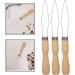 Milisten Button Hook Tool Set - 3-Piece Wooden Handle & Stainless Steel Button Assist for Women Men & Seniors - Portable & Easy to Use - Buy Online on GoSupps.com