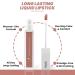 Ofra Cosmetics Sao Paulo Long Lasting Liquid Lipstick - Lightweight Velvet Matte Neutral Peach Nude - Vegan Formula with Antioxidants - 8g Tube - Buy Online on GoSupps.com